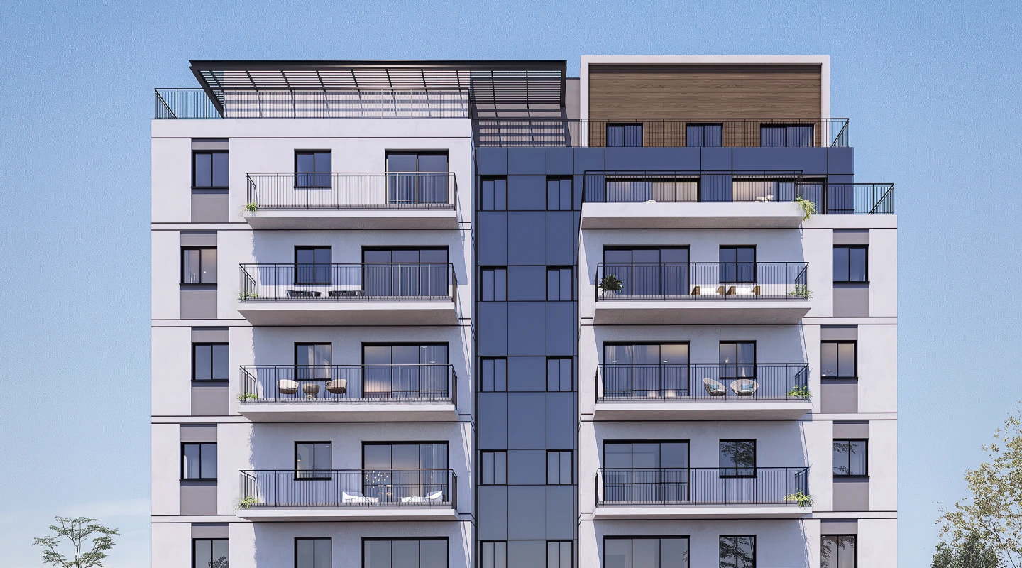 Completed residential tower