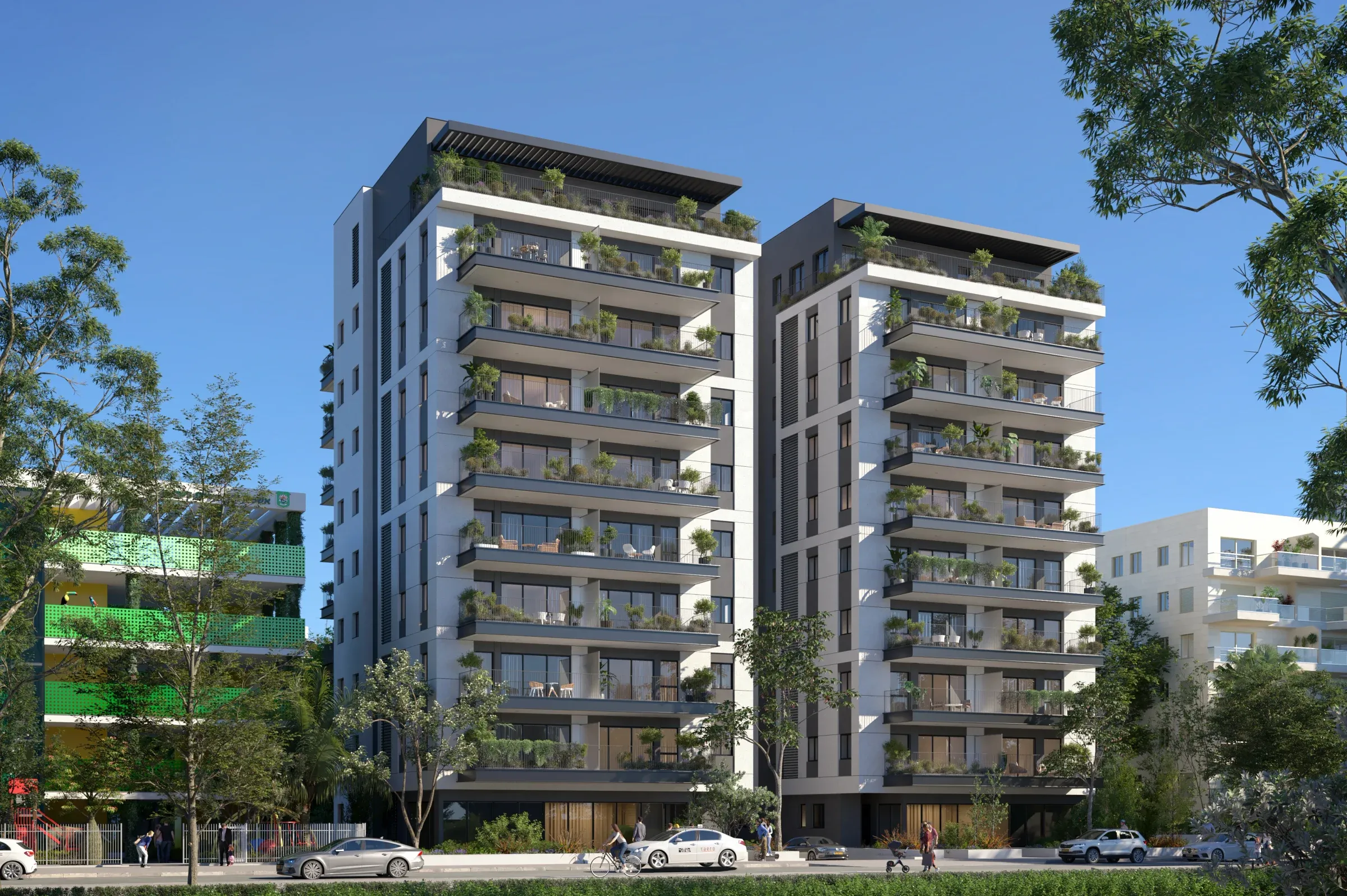 HaRehasim 60-64 by Moallem Architects
